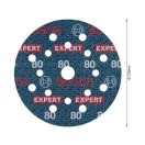 BOSCH EXPERT O780 Foil Brúsny kotúč na suché zipy 125 mm / P80 keramické zrná (6 kusov)