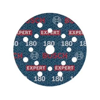   BOSCH EXPERT O780 Brúsny kotúč na suchý zips 125 mm / P180 s keramickými zrnami (6 ks)