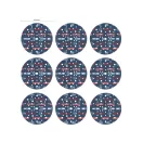 BOSCH EXPERT O780 Foil sada brúsnych kotúčov na suché zipsovanie, 9 dielna, 150 mm, s keramickými zrnami