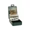 BOSCH Sada skrutkových vrtákov 19 kusov 1,0-10,0 mm HSS-TiN DIN 338