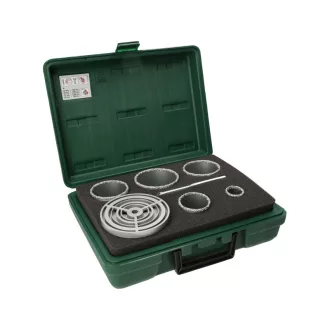   BOSCH Diamantová sada na výrez kruhov 5 dielna v kufri (33-53-67-73-83 mm)