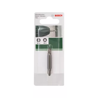 BOSCH bit obojstranný PH2/PZ2 45 mm 1/4"