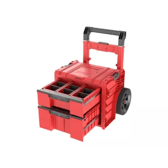   QBRICK SYSTEM PRO 2.0 Vozíková zásuvková skrinka na náradie 2 Red Ultra HD