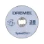 DREMEL EZ SpeedClic Začiatočnícka sada (Upínací kolík + 2 ks 38 mm kotúče)