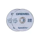 DREMEL EZ SpeedClic Začiatočnícka sada (Upínací kolík + 2 ks 38 mm kotúče)