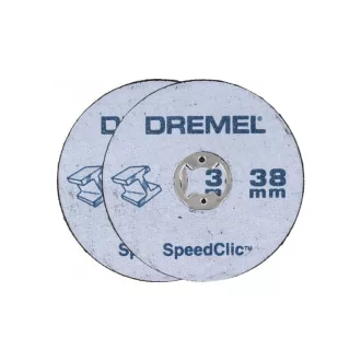   DREMEL EZ SpeedClic Začiatočnícka sada (Upínací kolík + 2 ks 38 mm kotúče)