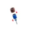 DREMEL EZ SpeedClic brúsna hlava a 2 kusy brúsnych pások 13 mm (P60, P120)