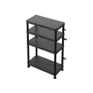 QBRICK REGULAR Úložná skrinka 4-polícová 60 x 30