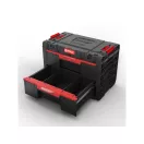 QBRICK SYSTEM PRIME Box na náradie s 2 zásuvkami Basic