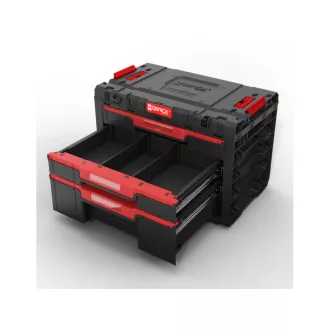 QBRICK SYSTEM PRIME Náradie box Basic s 3 zásuvkami