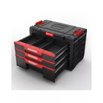 QBRICK SYSTEM PRIME Náradie box Basic s 3 zásuvkami