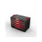 QBRICK SYSTEM PRIME Skrinka na náradie Basic so 4 zásuvkami