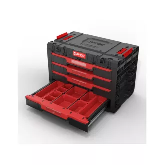   QBRICK SYSTEM PRIME Skrinka na náradie Basic so 4 zásuvkami