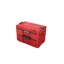 QBRICK SYSTEM PRIME Box na náradie s 2 zásuvkami Red Ultra HD