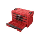 QBRICK SYSTEM PRIME 4-zásuvkový box na náradie Red Ultra HD