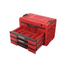 QBRICK SYSTEM PRIME 4-zásuvkový box na náradie Red Ultra HD