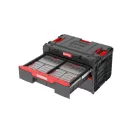 QBRICK SYSTEM ONE 2.0 Box na náradie s 2 zásuvkami a 10-dielnym organizérom
