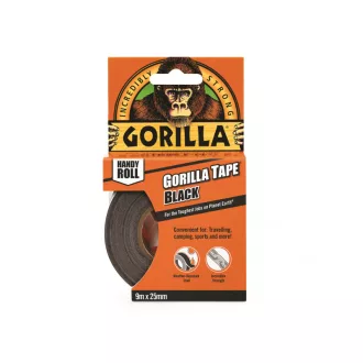 GORILLA Lepiaca páska čierna extra silná 25 mm x 9,14 m