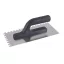 Zúbkovaná stierka 125 x 270 mm inox s plastovou rukoväťou 8 x 8 mm
