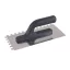 Zubaté hladidlo 125 x 270 mm inox s plastovou rukoväťou 10 x 10 mm