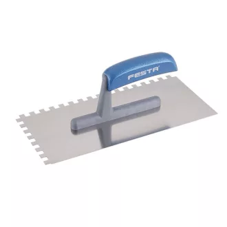   FESTA Zúbkovaná stierka 130 x 280 mm inox s plastovou rukoväťou 8 x 8 mm