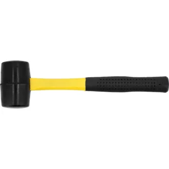 VOREL Gumové kladivo 370 g sklolaminátová násada 45 mm