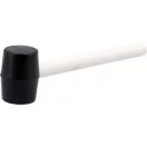 VOREL Gumové kladivo 230 g drevená násada 45 mm
