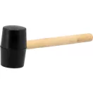 VOREL Gumové kladivo 450 g drevená násada 55 mm