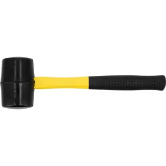 VOREL Gumové kladivo 1 000 g sklolaminátová násada 66 mm