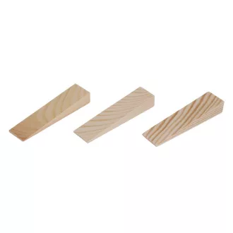 WOODY Drevený klin 100 x 25 x 16 - 1 mm (14 ks)