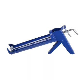 Tmeliaca pištoľ 225 mm polouzavretá modrá ozubená