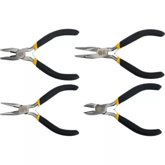 VOREL Sada klieští Mini 4 diely 125 mm