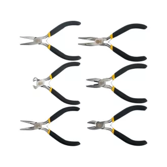 VOREL Sada klieští Mini 6 kusov 125 mm