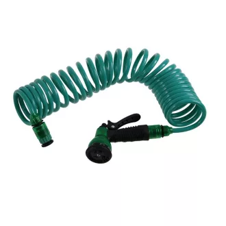   ROSA Polievacia pištoľ plastová s nastaviteľným polomerom, so 7,5 m hadicou