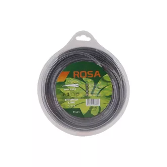 ROSA Kosačka na trávu 4 mm x 15 m zosilnený štvorec
