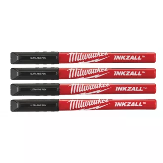 MILWAUKEE INKZALL™ Fixačná plsť čierna 0,6 mm (4 ks)