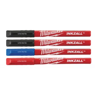   MILWAUKEE INKZALL™ Fixačná plsť čierna 0,6 mm farebná (4ks)