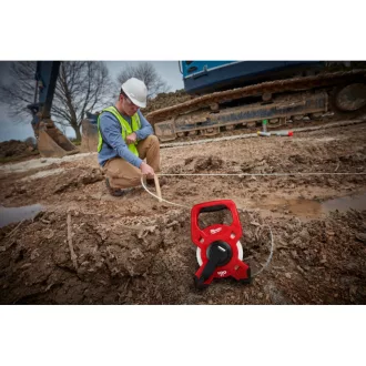   MILWAUKEE Meracia páska 30 mx 13 mm s rámovou sklolaminátovou páskou