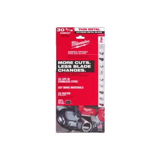   Pílový pás MILWAUKEE s rozstupom zubov 776,29 mm x 2,1/1,8 mm / 12/14TPI bimetal (3 ks)