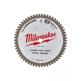  Pílový kotúč MILWAUKEE na hliník 203 x 5/8" x 2,4 mm /58T