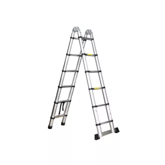 Teleskopický rebrík 3,8 m sklopný