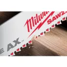 MILWAUKEE Pílový list 300 mm / 5TPI bimetal Co (drevo, plast) (5 ks)