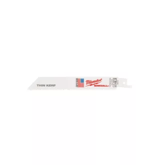   MILWAUKEE Pílové listy na reciprokovú pílu 150/3,2/2,1 mm (drevo, kov, plast) (5 ks)