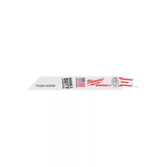 MILWAUKEE Pilový list 150 mm/ 14TPI bimetal Co (kov) (5 ks)