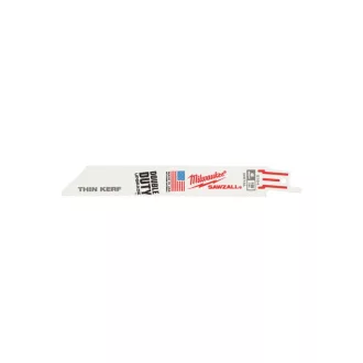 MILWAUKEE Pílový list 150 mm / 18TPI bimetal (kov) (5 ks)