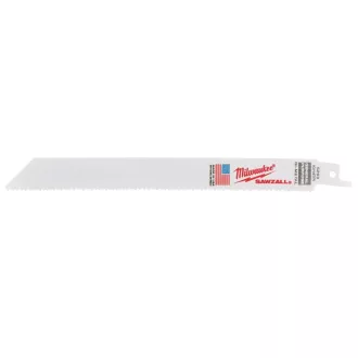   MILWAUKEE Pílový list na reciprokovú pílu 200 mm / 10-14TPI bimetal (drevo, kov, plast) (5 ks)