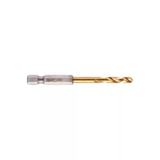   MILWAUKEE závitovkový vrták 4,2 x 74/28 mm HSS-G TiN, červená HEX - Shockwave™