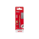 MILWAUKEE závitovkový vrták 5,0 x 80/31 mm HSS-G TiN, červená HEX - Shockwave™