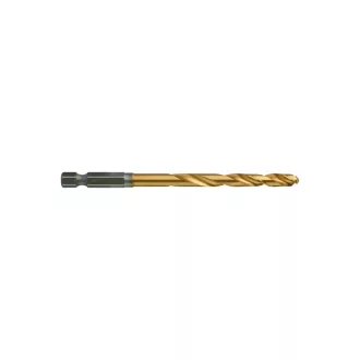   MILWAUKEE závitovkový vrták 6,0 x 105/63 mm HSS-G TiN, červená HEX - Shockwave™