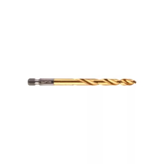   MILWAUKEE závitovkový vrták 6,8 x 108/65 mm HSS-G TiN, červená HEX - Shockwave™